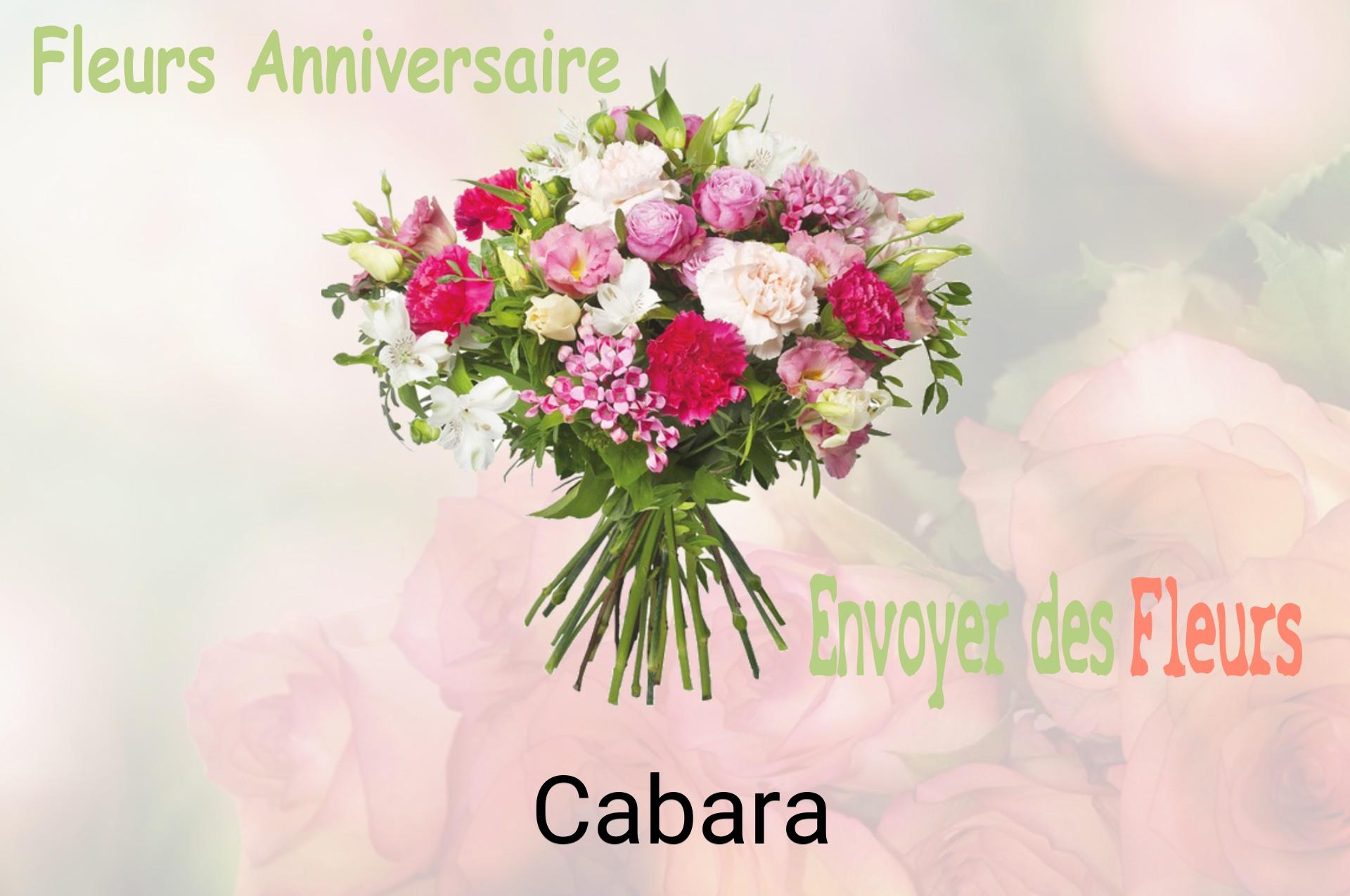 Bouquet de fleurs d’anniversaire livré à Cabara